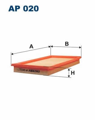 Buy Filtron AP020 – good price at EXIST.AE!