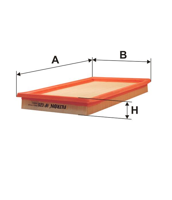 Air filter Filtron AP 020