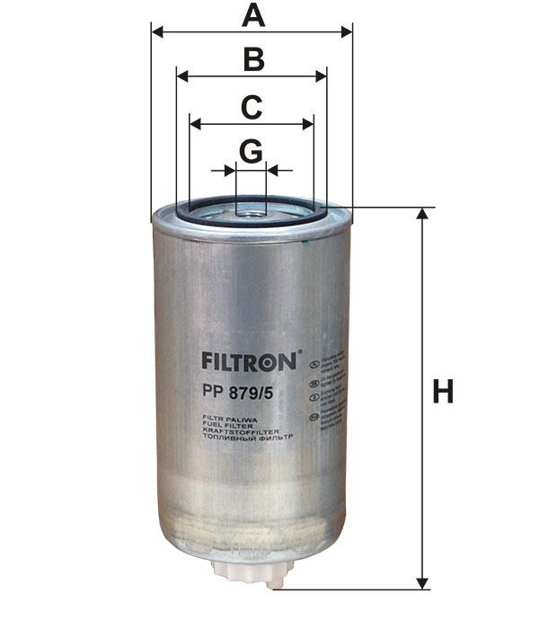 Fuel filter Filtron PP 879/5