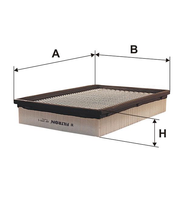 Air filter Filtron AP 199/1