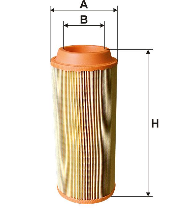 Air filter for special equipment Filtron AR 200/7