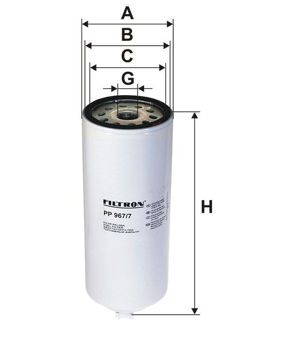 Fuel filter Filtron PP 967/7