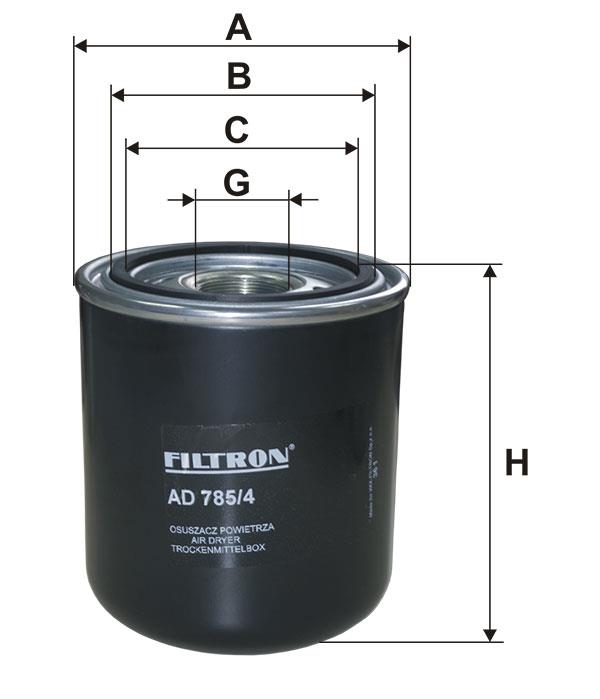 Dehumidifier filter Filtron AD 785/4