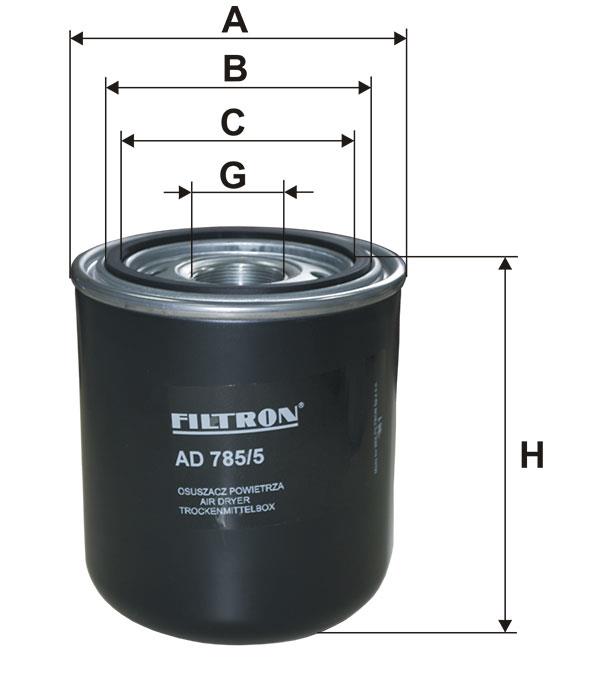 Dehumidifier filter Filtron AD 785/5