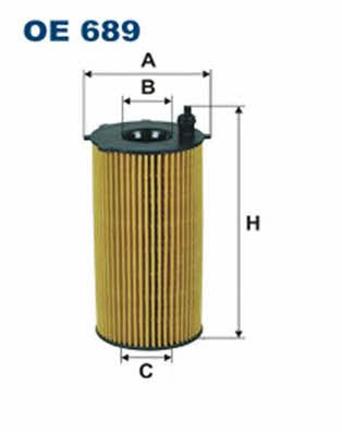 Oil Filter Filtron OE 689
