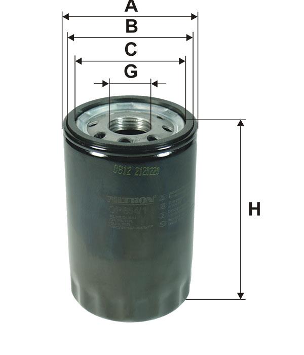 Oil Filter Filtron OP 654&#x2F;1