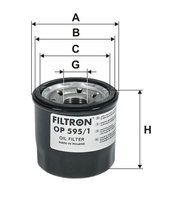 Filtron Oil Filter – price 22 PLN