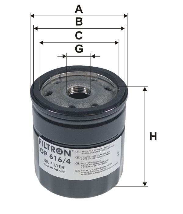 Buy Filtron OP6164 – good price at EXIST.AE!