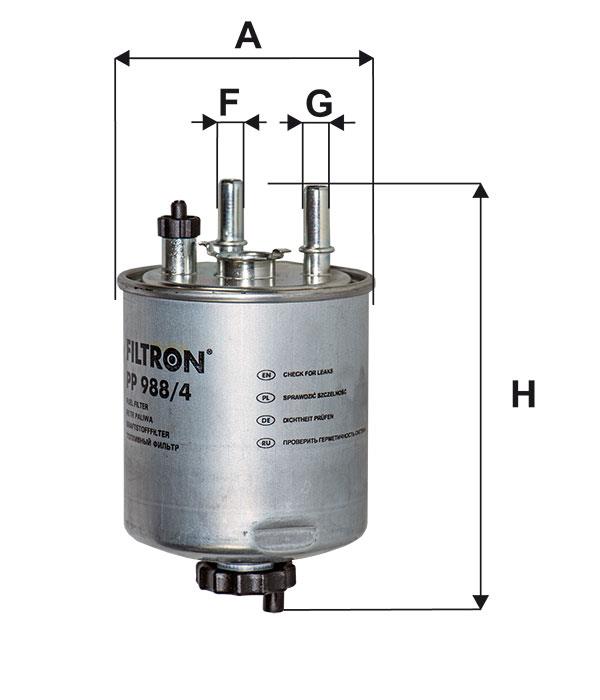 Fuel filter Filtron PP 988/4