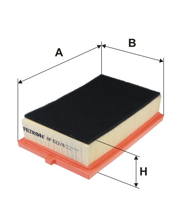Air filter Filtron AP 022/8