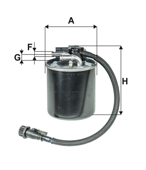 Fuel filter Filtron PP 840/8
