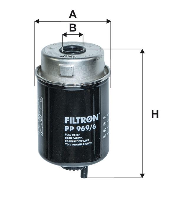 Fuel filter Filtron PP 969/6
