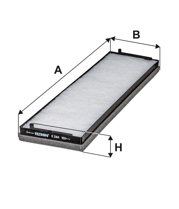 Cabin filter Filtron K 1364