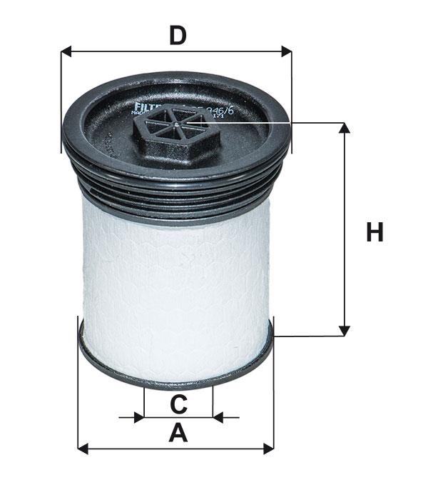 Fuel filter Filtron PE 946/6