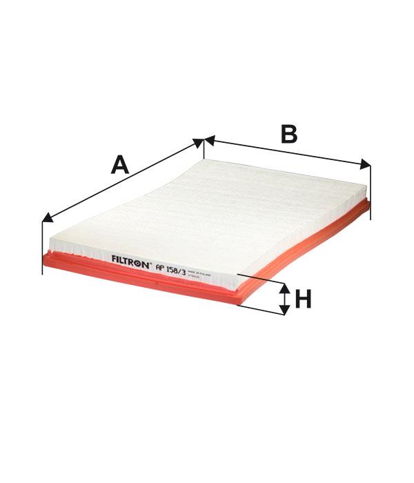 Air filter Filtron AP 158/3
