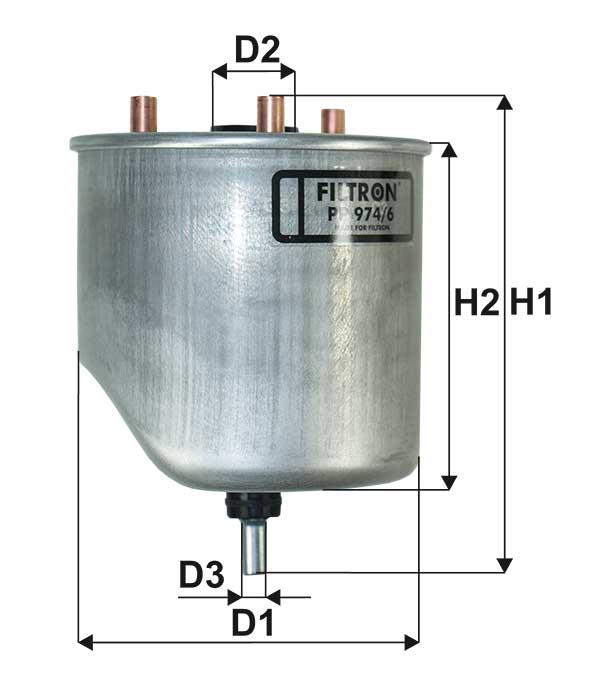 Fuel filter Filtron PP 974/6