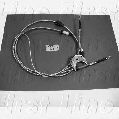 First line FKB1151 Parking brake cable set FKB1151