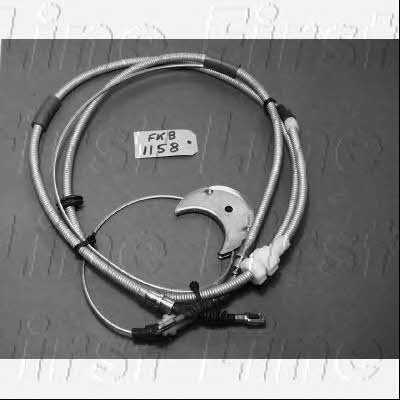 First line FKB1158 Parking brake cable set FKB1158