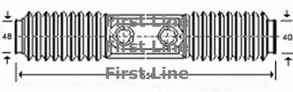 First line FSG3212 Steering rod boot FSG3212