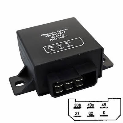 Fispa 2.42025 Direction indicator relay 242025