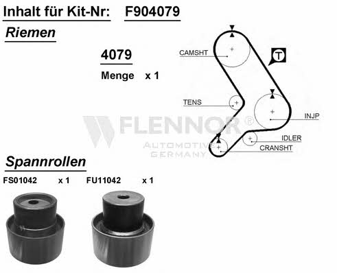 Flennor F904079 Timing Belt Kit F904079