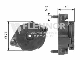 Flennor FA99048 V-ribbed belt tensioner (drive) roller FA99048