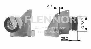 Flennor FA99310 V-ribbed belt tensioner (drive) roller FA99310