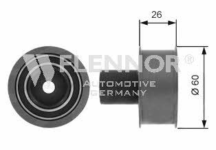 Flennor FU71491 Tensioner pulley, timing belt FU71491