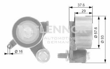 Flennor FS60902 Tensioner pulley, timing belt FS60902