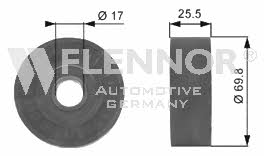 Flennor FS99244 V-ribbed belt tensioner (drive) roller FS99244