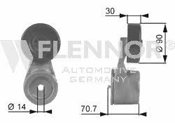 Flennor FS99264 V-ribbed belt tensioner (drive) roller FS99264