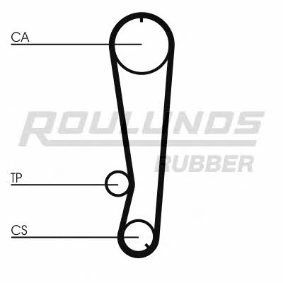 Timing Belt Kit Fomar Roulunds RR1271K1