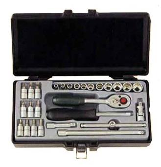 Force Tools 2281 The combined tool kit 1/4 "27 units. 2281