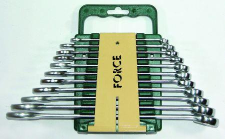 Force Tools 5115 Set of open-end wrenches 8-22mm, 11 pcs., (Pcs.) 5115