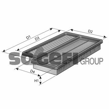 Fram CA11190 Air filter CA11190