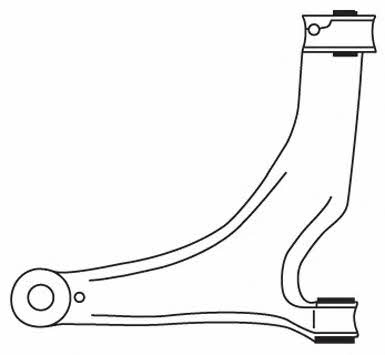 Frap 2479 Suspension arm front lower right 2479