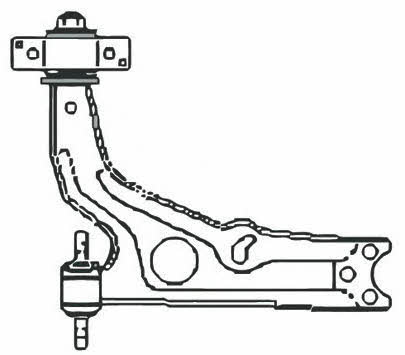 Frap 1695 Track Control Arm 1695