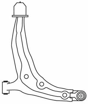 Frap 1858 Track Control Arm 1858
