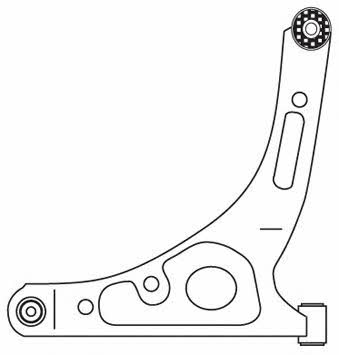 Frap 2559 Suspension arm front lower right 2559