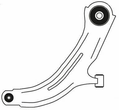 Frap 2669 Suspension arm front lower right 2669