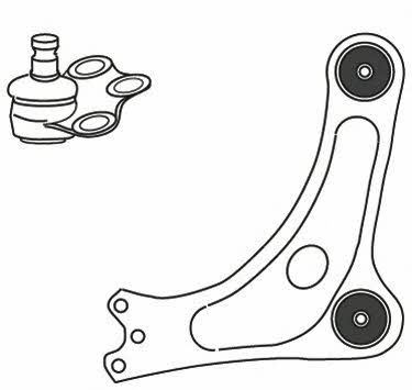 Frap 3396 Suspension arm front lower right 3396