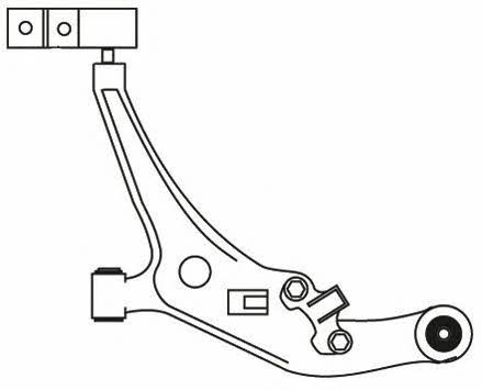 Frap 3460 Track Control Arm 3460