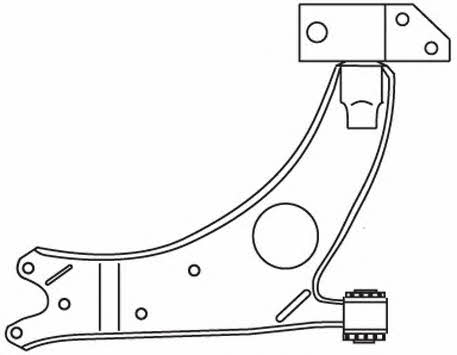 Frap 4009 Suspension arm front lower right 4009