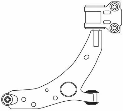 Frap 4188 Suspension arm front lower right 4188