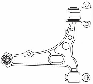 Frap 1491 Suspension arm front lower right 1491