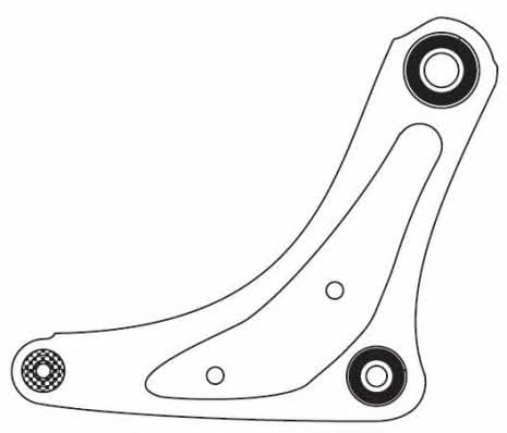 Frap 4481 Suspension arm front lower right 4481
