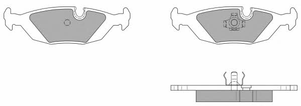 Fremax FBP-0735 Brake Pad Set, disc brake FBP0735