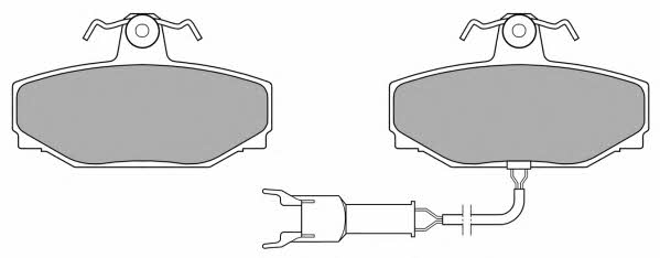 Fremax FBP-0750-01 Brake Pad Set, disc brake FBP075001