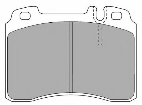 Fremax FBP-0837-01 Brake Pad Set, disc brake FBP083701