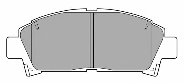 Fremax FBP-0950 Brake Pad Set, disc brake FBP0950